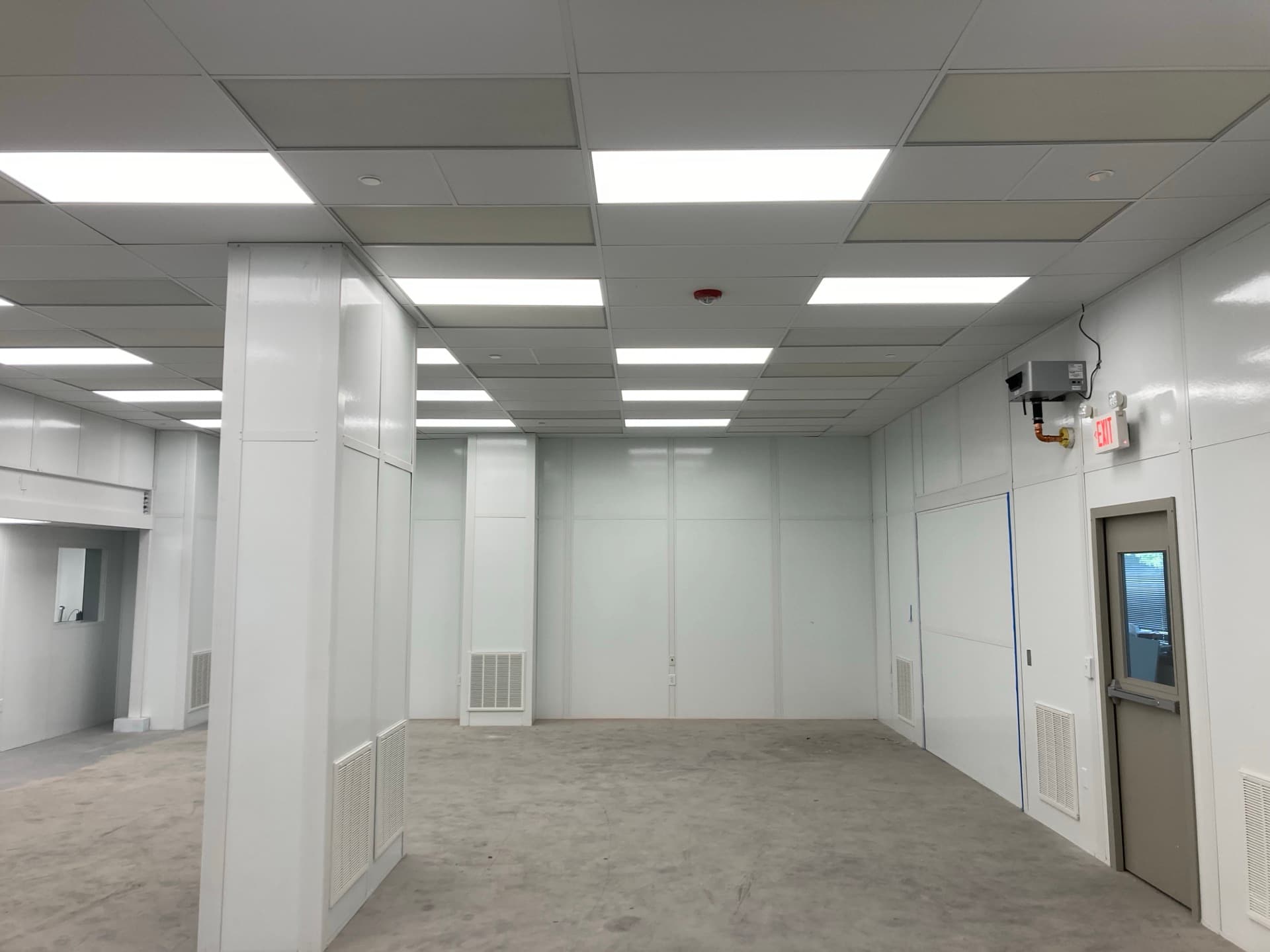Cleanroom interior view