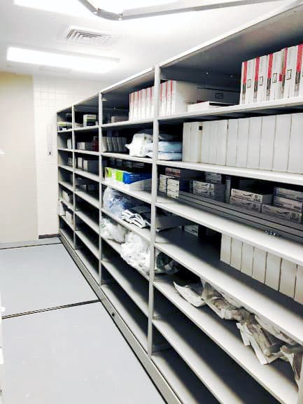 High-Density Mobile Shelving