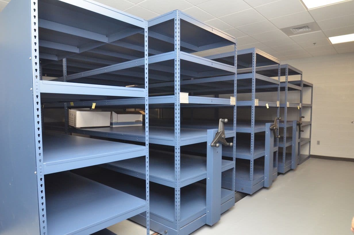 Police evidence storage facility